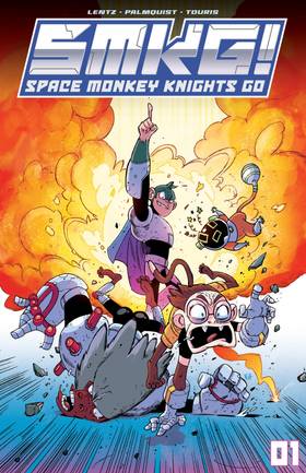 Read Space Monkey Knights Go!  1 Page 1 in English
