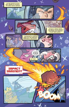 Read Space Monkey Knights Go!  1 Page 5 in English