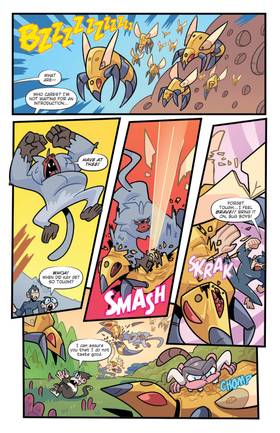 Read Space Monkey Knights Go!  1 Page 9 in English