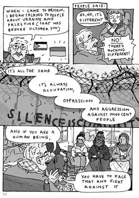 Read A Nottingham Zine for Palestine  4 Page 3 in English