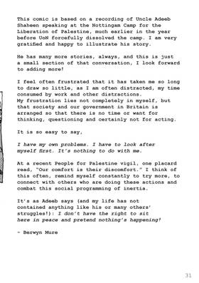 Read A Nottingham Zine for Palestine  4 Page 4 in English