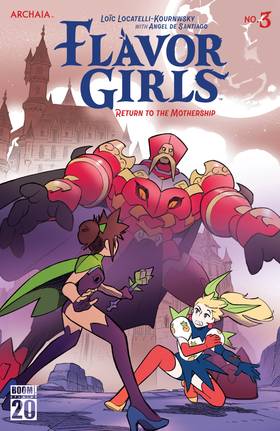 Read Flavor Girls: Return to the Mothership  3 Page 1 in English