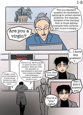 Read Shifty Q and Loser Mage  1 Page 3 in English