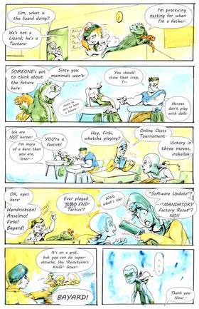 Read DinoSwords  1 Page 7 in English