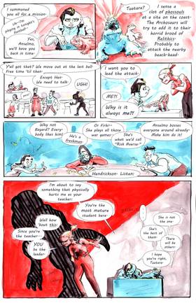 Read DinoSwords  1 Page 8 in English