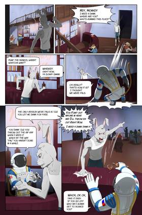 Read Bad Wabbit #1: Friends  2 Page 8 in English