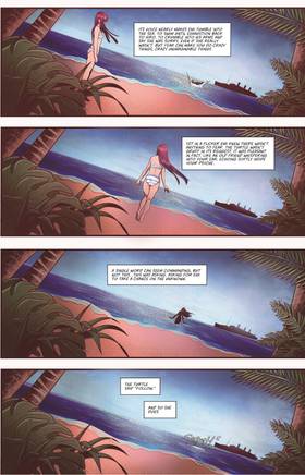 Read A Tiny Island Over the Kingdom and Under the Sea  1 Page 8 in English