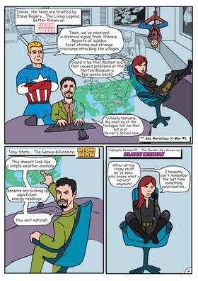 Read Awesome Avengers  1 Page 3 in English