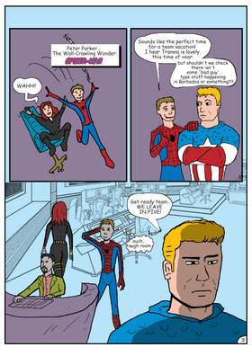 Read Awesome Avengers  1 Page 4 in English