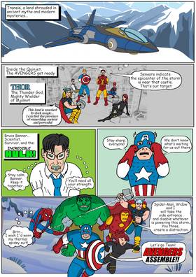 Read Awesome Avengers  1 Page 5 in English