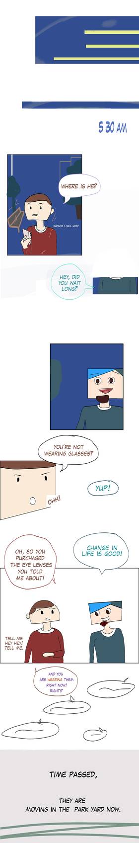 Read Glasses Off  1 Page 3 in English
