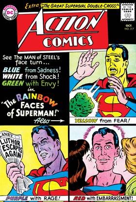 Action Comics (1938-2011): Action Comics (1938-) #317