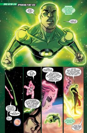 Read Green Lantern Corps (2011-)  4 Page 7 in English