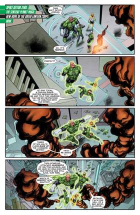 Read Green Lantern Corps (2011-)  5 Page 7 in English