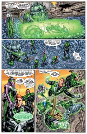 Read Green Lantern Corps (2011-)  9 Page 4 in English