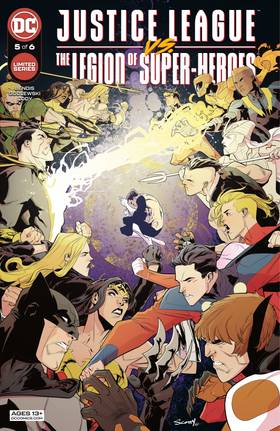 Read Justice League vs. The Legion of Super-Heroes (2022)  6 Page 1 in English