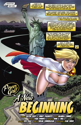 Read Power Girl (2009-)  3 Page 4 in English