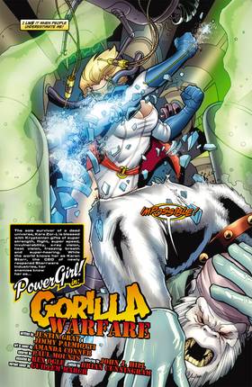 Read Power Girl (2009-)  5 Page 4 in English
