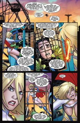 Read Power Girl (2009-)  8 Page 5 in English