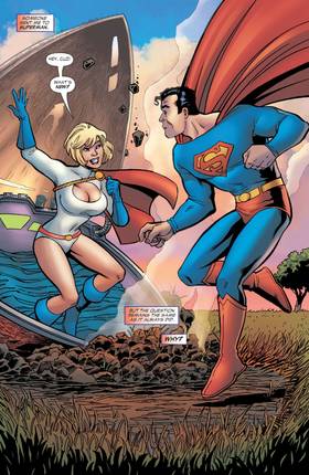 Read Power Girl (2009-)  1 Page 10 in English