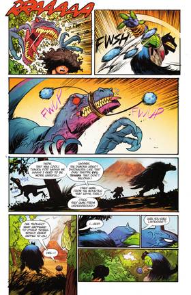 Read The Jurassic League (2022-)  3 Page 4 in English