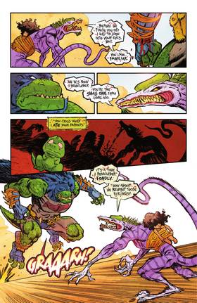Read The Jurassic League (2022-)  7 Page 8 in English