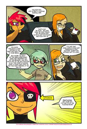 Read The Goddamn Panty Brigade  8 Page 3 in English