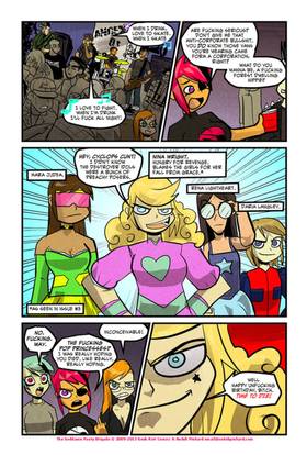 Read The Goddamn Panty Brigade  8 Page 8 in English