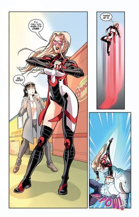 Read TOMORROW GIRL x PUNCHLINE  1 Page 6 in English