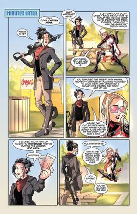 Read TOMORROW GIRL x PUNCHLINE  1 Page 9 in English