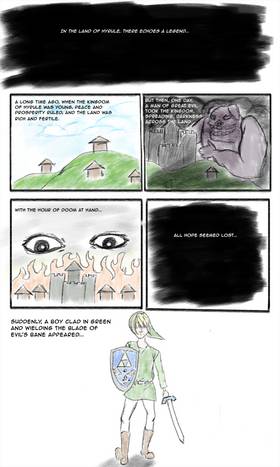 Read The Legend of Zelda: A Fan Webcomic   3 Page 1 in English