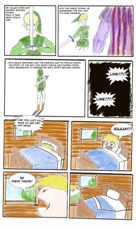 Read The Legend of Zelda: A Fan Webcomic   3 Page 3 in English