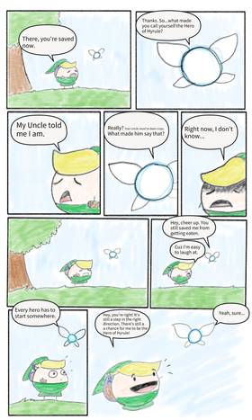 Read The Legend of Zelda: A Fan Webcomic   4 Page 3 in English