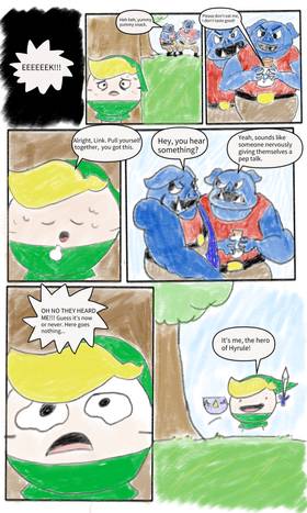 Read The Legend of Zelda: A Fan Webcomic   4 Page 1 in English