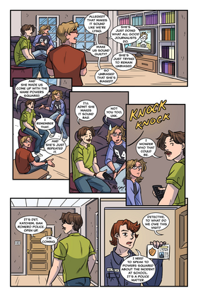 Read Powers Squared  12 Page 4 in English