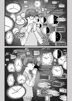 Read CLOCKS OF DEATH  1 Page 3 in Spanish