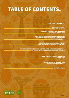 Read THE ARCHIVES MAGAZINE Vol 1 Issue 2  1 Page 2 in English