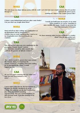 Read THE ARCHIVES MAGAZINE Vol 1 Issue 2  1 Page 6 in English