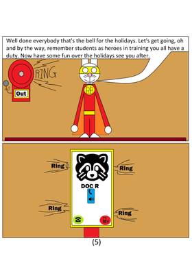 Read Wolf vs Rabbit - A space Holiday  1 Page 6 in English