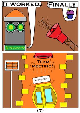 Read Wolf vs Rabbit - A space Holiday  1 Page 8 in English