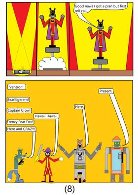 Read Wolf vs Rabbit - A space Holiday  1 Page 9 in English
