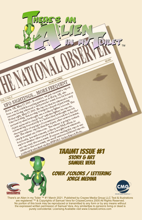 Read There's an Alien in my Toilet  1 Page 2 in English
