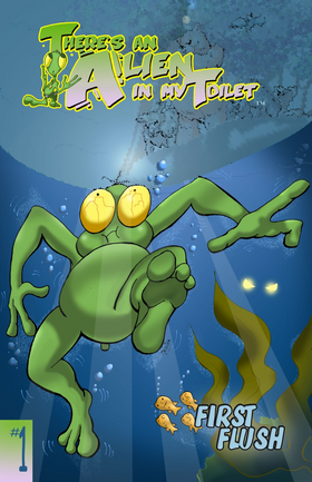 Read There's an Alien in my Toilet  1 Page 1 in English