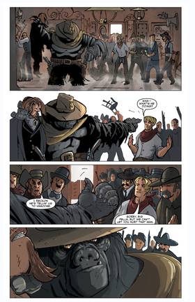 Read Six-Gun Gorilla: Long Days of Vengeance  4 Page 4 in English