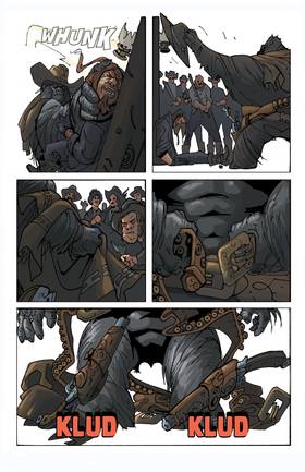 Read Six-Gun Gorilla: Long Days of Vengeance  4 Page 5 in English