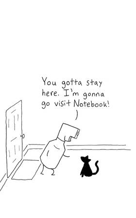 Read Spray Bottle and Notebook  1 Page 2 in English
