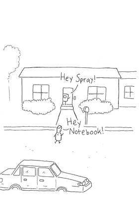 Read Spray Bottle and Notebook  1 Page 10 in English