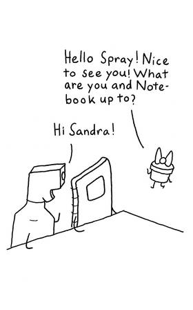 Read Spray Bottle and Notebook  2 Page 1 in English