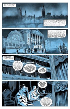 Read The Crimson Casebook of Sherlock Holmes: The Phantom Masquerade  1 Page 3 in English