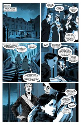 Read The Crimson Casebook of Sherlock Holmes: The Phantom Masquerade  1 Page 9 in English